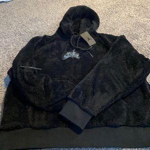 Jordan brand Sherpa hooded sweatshirt size XXL